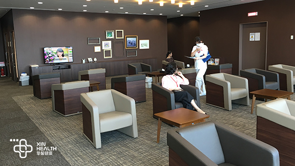 日本体检机构休息等候区