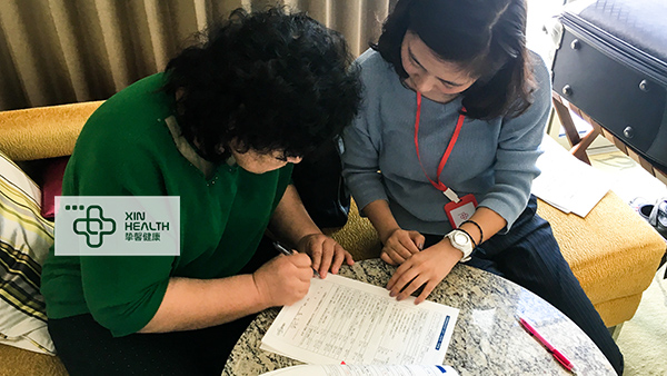 贴心医生服务团队为日本体检用户问诊