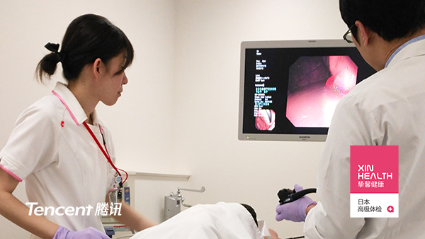日本体检用户在做胃镜检查