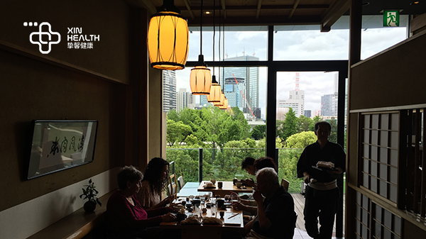 贴心医生日本体检后就餐环境